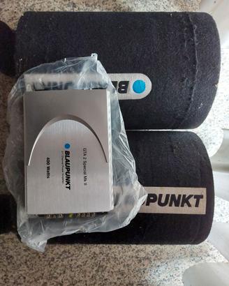 Subwoofer e amplificatore Blaupunkt 400w