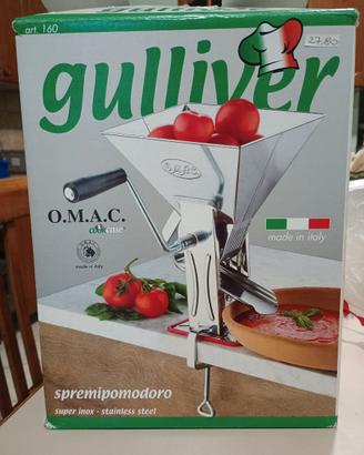 Passa pomodoro in inox Gulliver .Nuovo