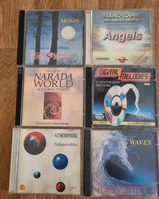 Raccolta CD New Age e Artisti vintage italiani