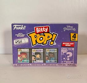 Funko Bitty Disney Princess Ariel, Mulan, Tiana +1