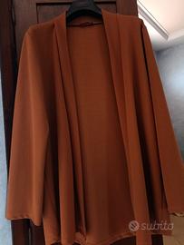 cardigan donna terracotta