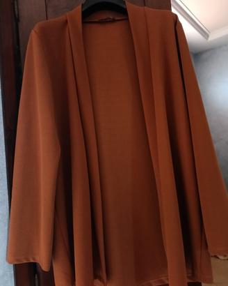 cardigan donna terracotta