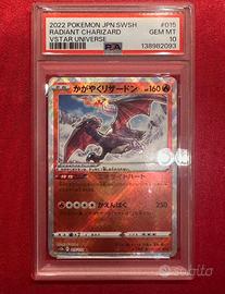 Charizard lucente psa 10 jap