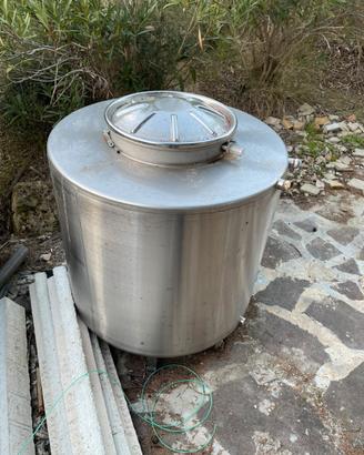 Serbatoio acciaio inox 300 litri