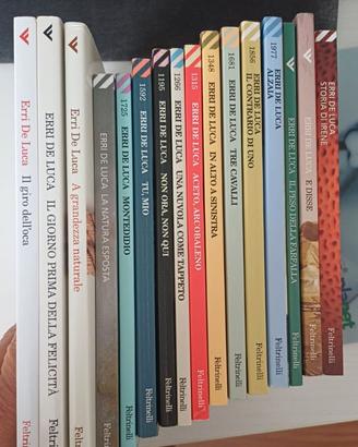 16 libri di Erri De Luca