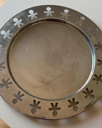 Vassoio rotondo Alessi "Girotondo" – Design(40 cm)