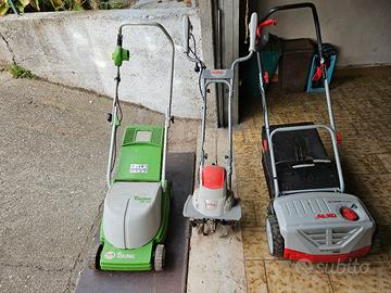 Tosaerba,scarificatrice,moto zappa