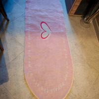 tappeto rosa per stanza da letto