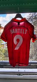 Maglia Roma retrò Bartlet L Logo Serie A 