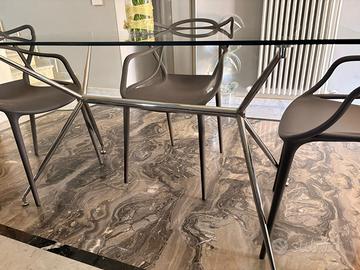 Tavolo in vetro per Sala / Cucina