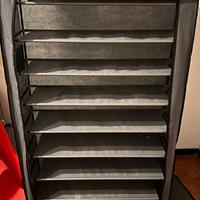 Scarpiera in tessuto già montata