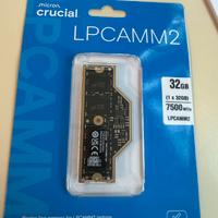 RAM DIMM DDR5 Crucial 1x32GB 7500Mhz 1.05V