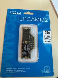 RAM DIMM DDR5 Crucial 1x32GB 7500Mhz 1.05V