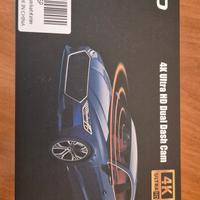 Dash Cam Auto, Doppia Dash Cam 4K+1080P con Filtro