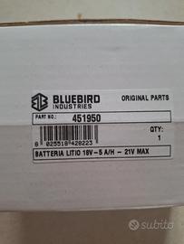 Batterie motosega elettrica bluebird