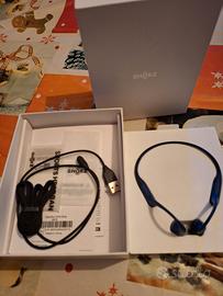Cuffie bluetooth Shokz Openrun Mini blu