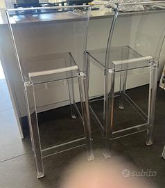 2 sgabelli kartell