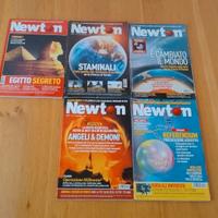 Set lotto 5 riviste scientifiche Newton