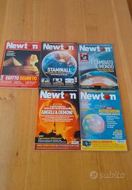 Set lotto 5 riviste scientifiche Newton