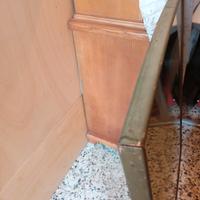 Specchio con cornice antico