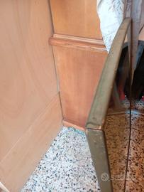 Specchio con cornice antico