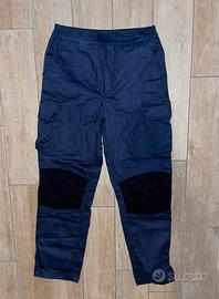 Pantalone da lavoro Kaama blu scuro TG M