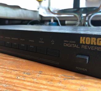 KORG DRV-2000 modulo FX rack anni 80