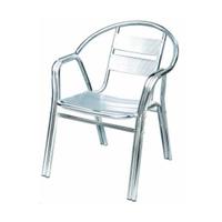 Garden - sedia impermeabile all'acqua in alluminio