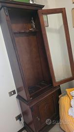 vetrina porta fucili legno