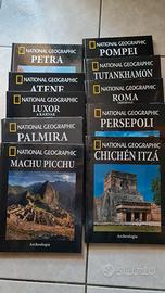 Raccolta libri National Geographic archeologia