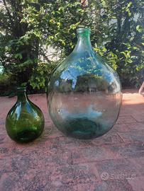 Antiche botti in vetro