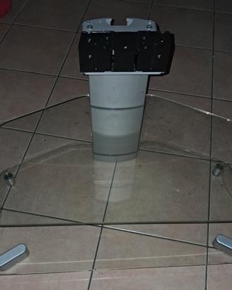 PORTA TV CON MENSOLE IN VETRO   €  50 TRATT.