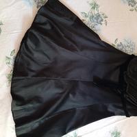 Vestito svasato nero TG M