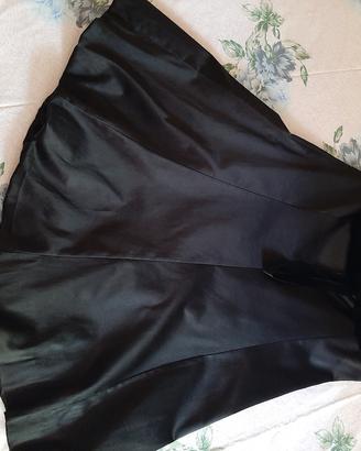 Vestito svasato nero TG M