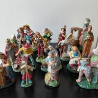 statuine presepe vintage 