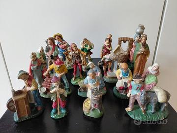 statuine presepe vintage 