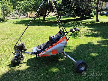 carrello deltaplano realizzato in inox