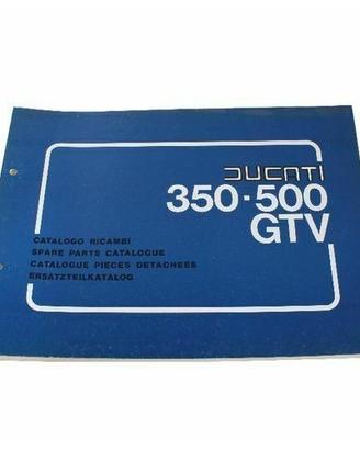 Catalogo ricambi Ducati 350 e 500 GTV