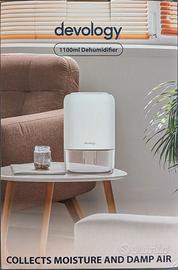 Mini Deumidificatore Portatile Devology 1100ml