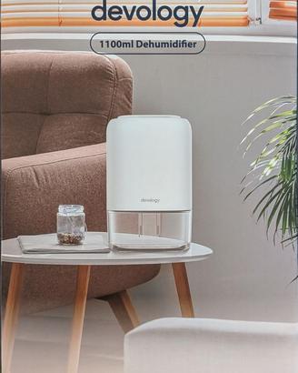 Mini Deumidificatore Portatile Devology 1100ml