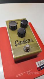 CINDERS OVERDRIVE tc electronic pedale chitarra