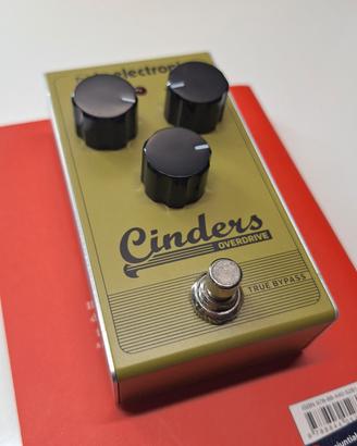 CINDERS OVERDRIVE tc electronic pedale chitarra