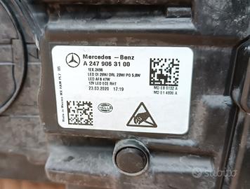 Faro anteriore sinistro Mercedes Benz GLB