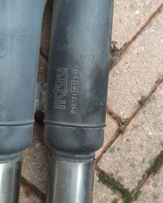 Scarico Honda Transalp 600 MIVV doppio terminale 
