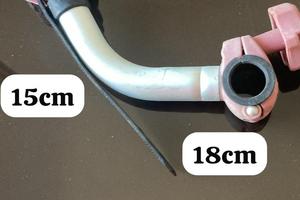 Fiamma bracci X porta biciclette diversi pezzi