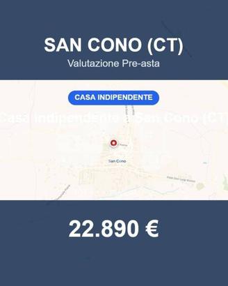 Immobile in asta di 103 m² con box auto a San Cono
