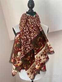 Stola BALENCIAGA Lana e Seta 135x135 Vintage