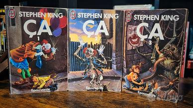Stephen King - IT ("Ça") edizione francese 3 voll
