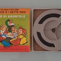 Filmino Super 8mm Walt Disney Biancaneve Brontolo