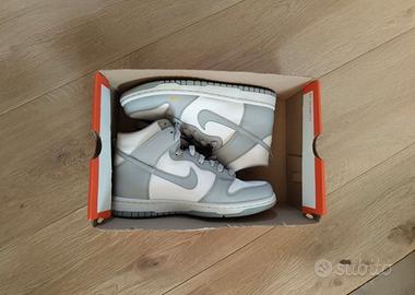 Scarpe Nike Dunk High Wolf Grey. Unisex.   - Codic